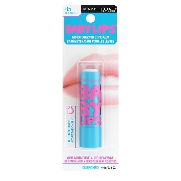 5/$15 Maybelline Baby Lips Moisturizing Lip Balm, Quenched - Picture 1 of 5